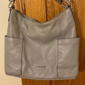 EUC Gray Michael Kors Purse